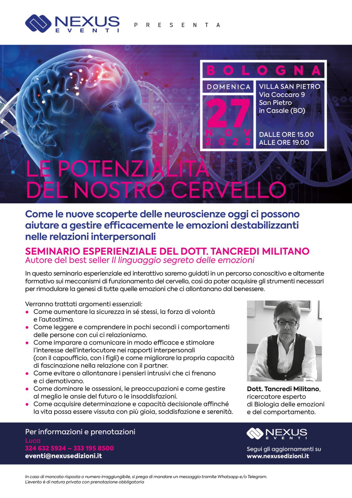 Le potenzialità del nostro cervello