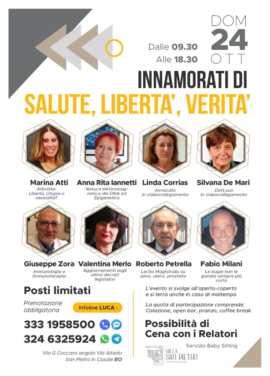Innamorati di Salute, Libertà, Verità